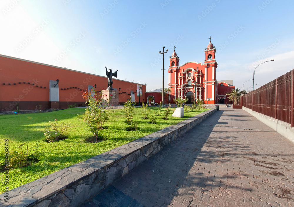 Lima - Peru: Saint Rosa of Lima church and monastery.