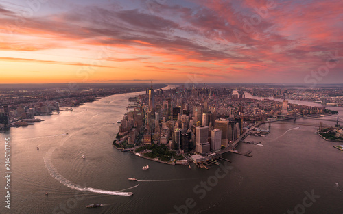 Aerial Manhattan  photo