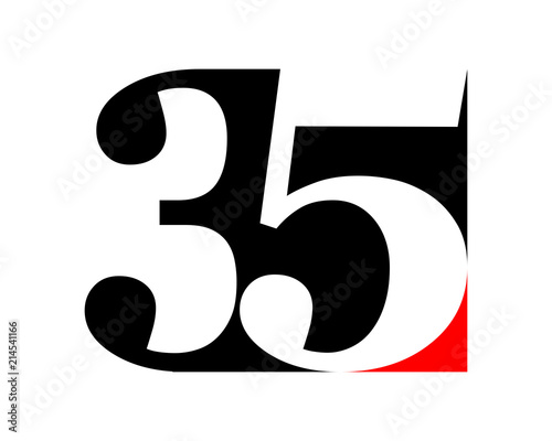 gestalt typography typeset logotype numeral numeric nominal image vector icon
