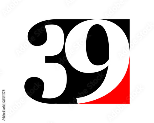 gestalt typography typeset logotype numeral numeric nominal image vector icon