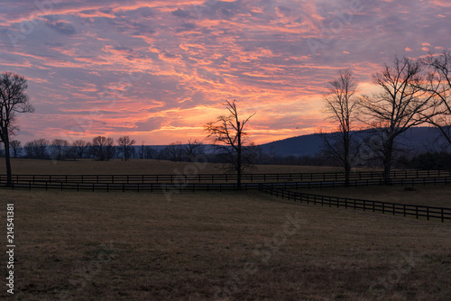 Sunset on the Farm