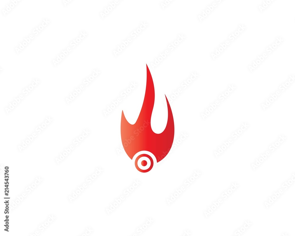 Fire flame Logo Template Fire flame Logo Template