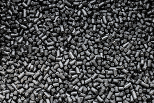  Taichung city, Taiwan,8th of July., 2018 : Picture of black pvc compounds can be use as backgrounds.