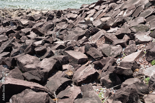 Sandstone siltstone for Riprap of dam construction