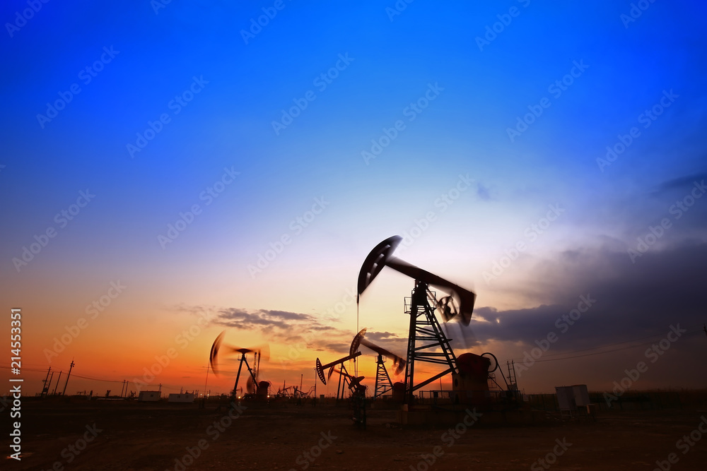 The oil pump, industrial equipment The oil pump, industrial equipment
