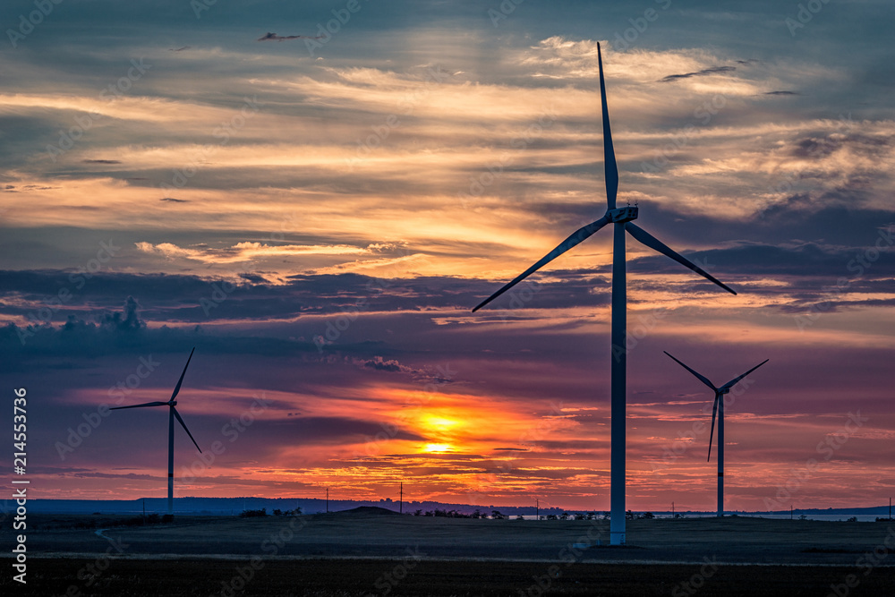Obraz premium Wind power plant