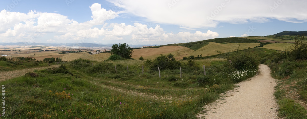 Camino Santiago at the height of forgiveness