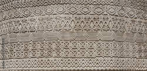 details of church wall sculpture, texture