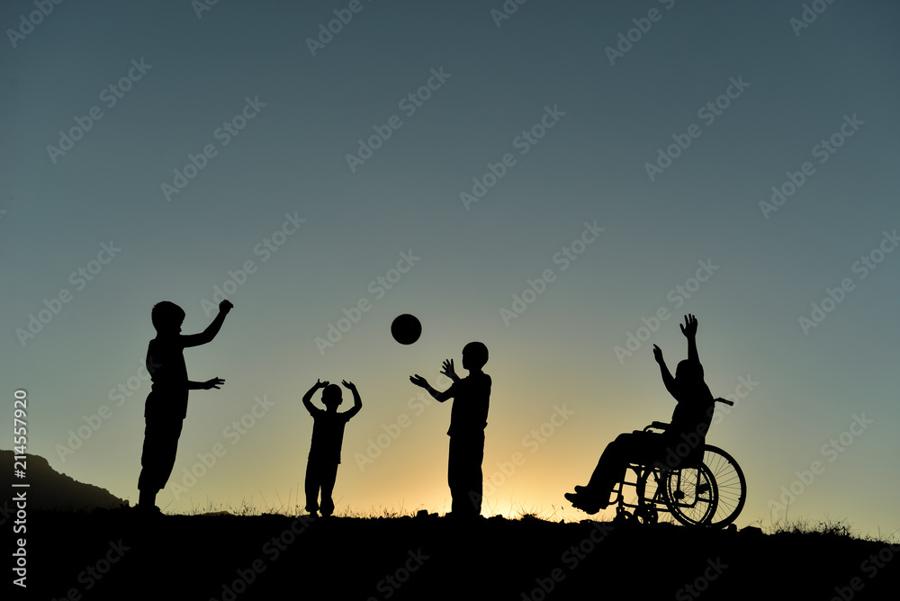 game with friends and fun concept