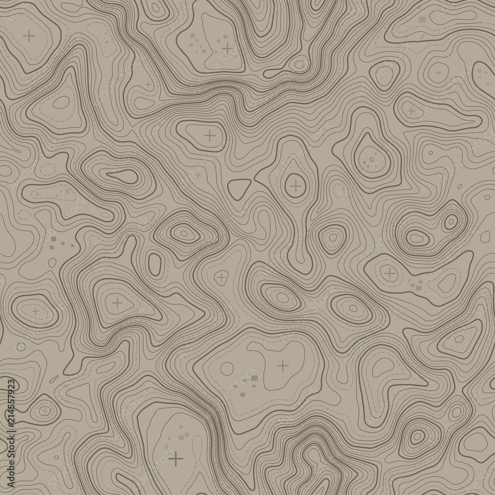 Seamless topographic map contour background. Topo map with elevation. Contour map vector. Geographic World Topography seamless texture vector illustration . Seamless topographic map contour background. Topo map with elevation. Contour map vector. Geographic World Topography seamless texture vector illustration .