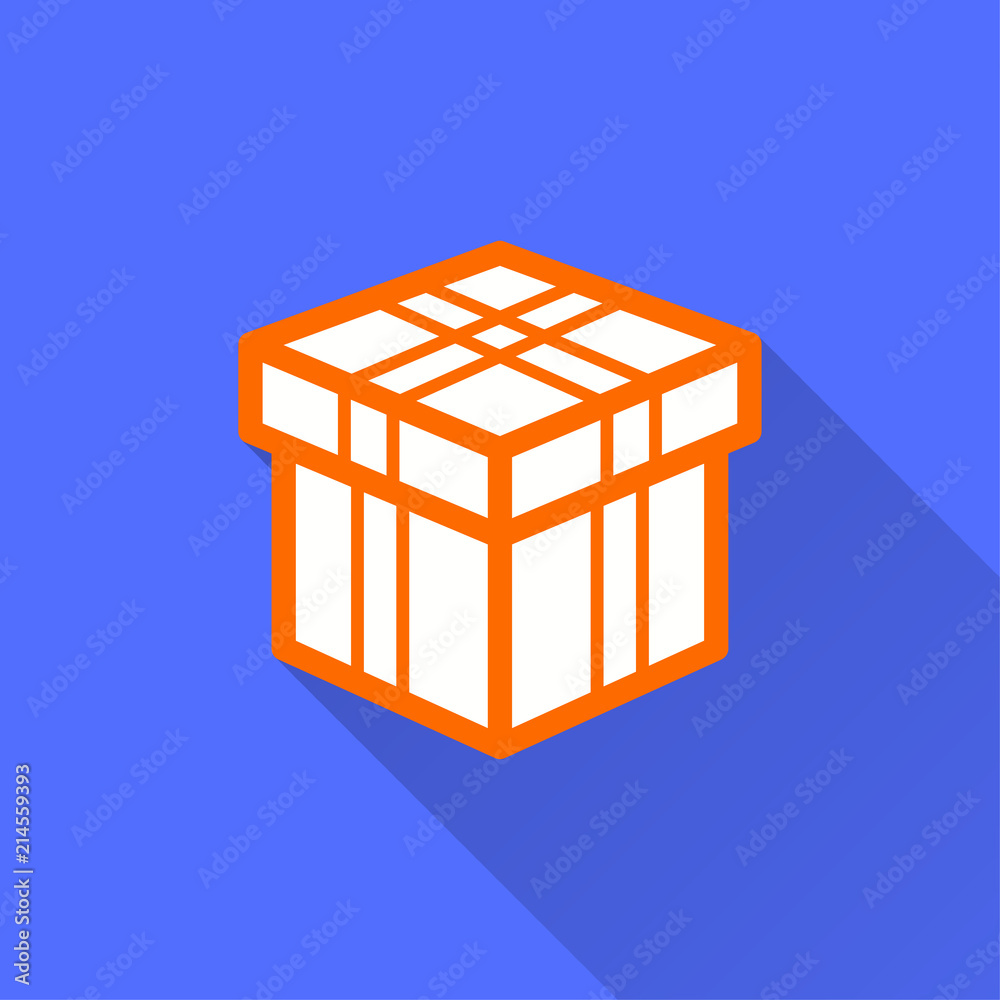 Gift box surprise icon vector icon. Gift box surprise icon vector icon.