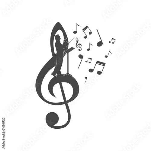 Choir guide logo, Choir icon