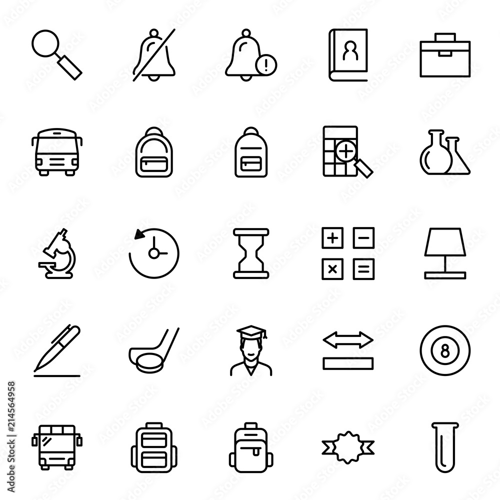 Flat icon set Flat icon set