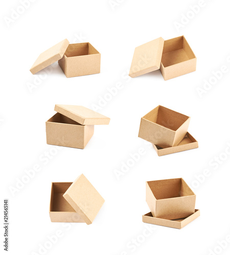Paper gift box isolated © Dmitri Stalnuhhin
