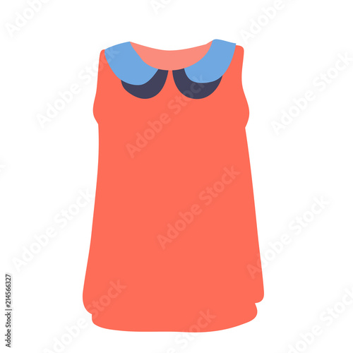 vector, isolated blouse