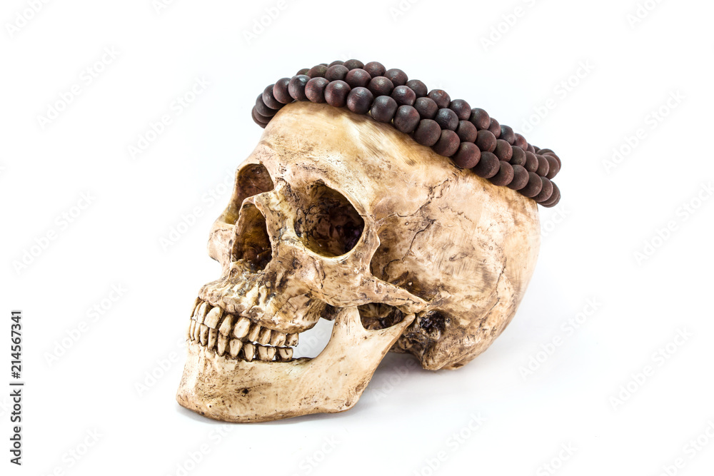 Rosary with Skull