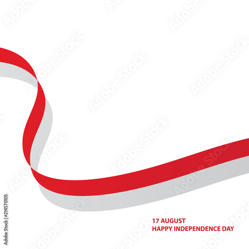 Happy independence day of indonesia background