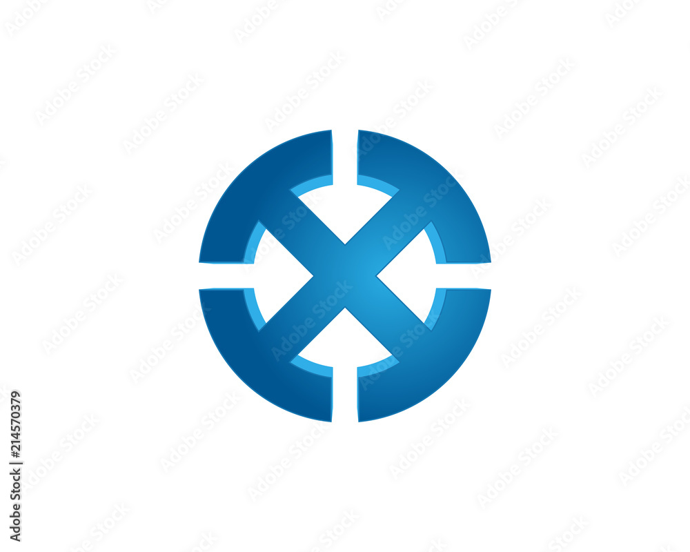 X XT letter logo design template X XT letter logo design template