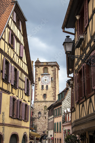 Ribeauvillé. La Tour des Bouchers, Haut Rhin, Alsace. Grand Est