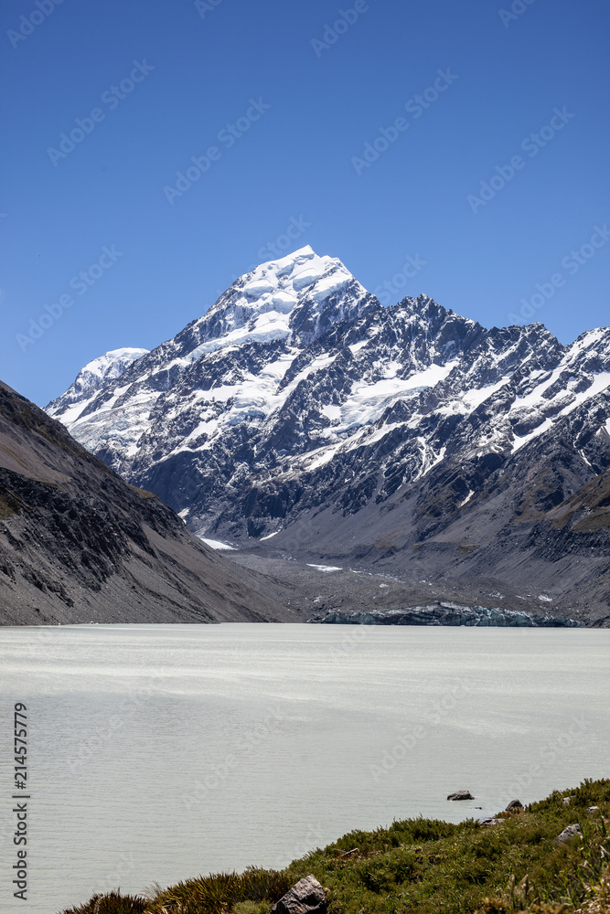 Obraz premium Mount Cook, New Zealand.