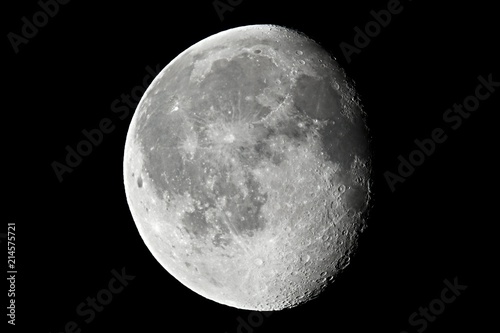 Moon deatiled closeup