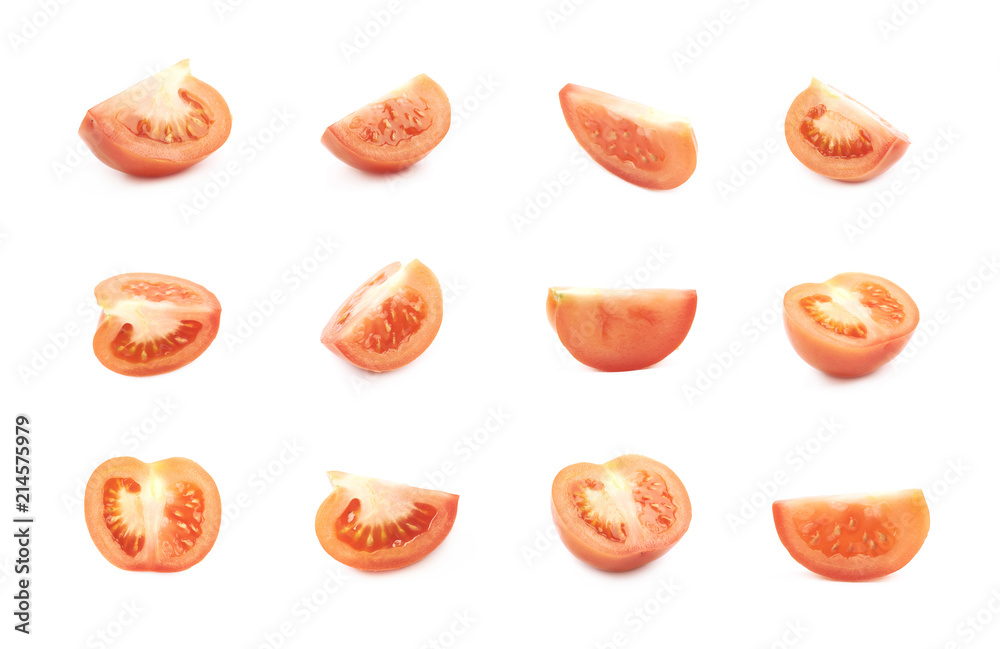 Ripe red tomato isolated Ripe red tomato isolated