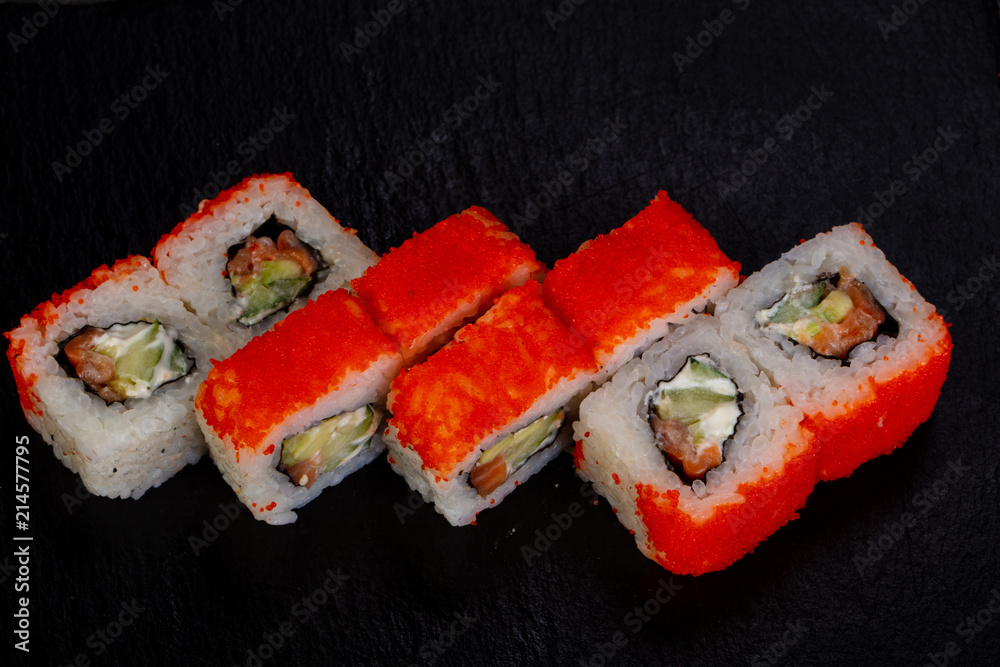 Japanese roll with tuna Japanese roll with tuna