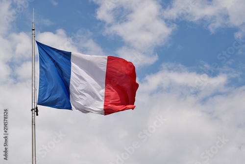 Fotografia French fag is blowing