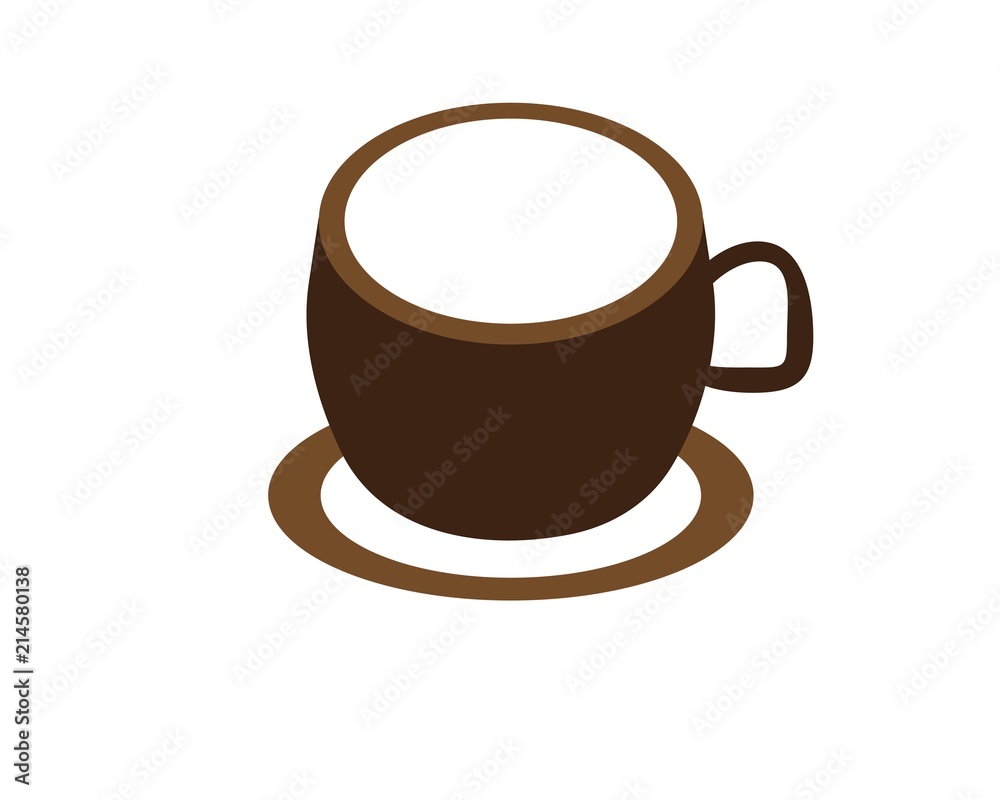 Obraz premium Coffee cup Logo