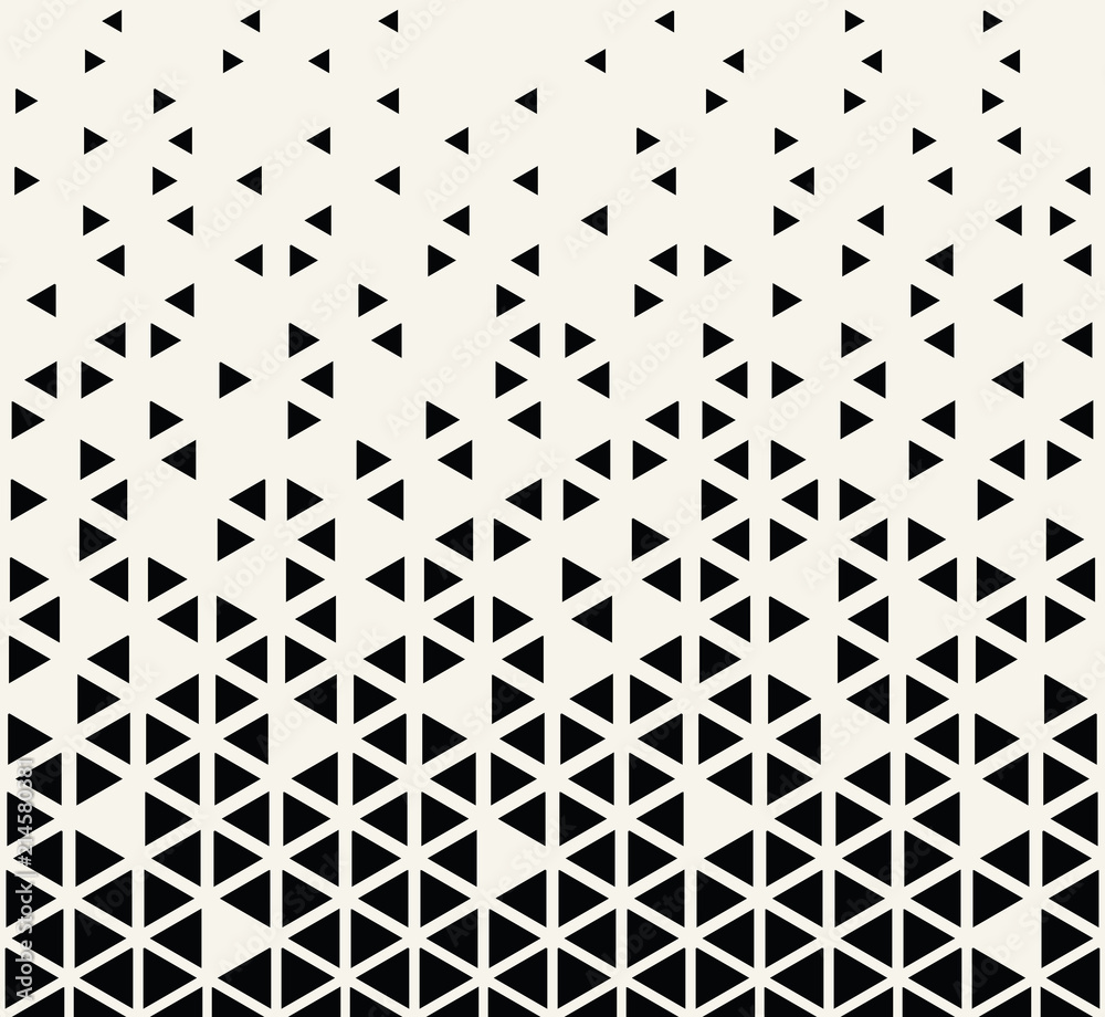 Fototapeta premium abstract seamless geometric triangle pattern vector background