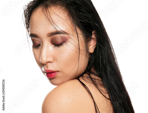 Portrait of beautiful Asian...