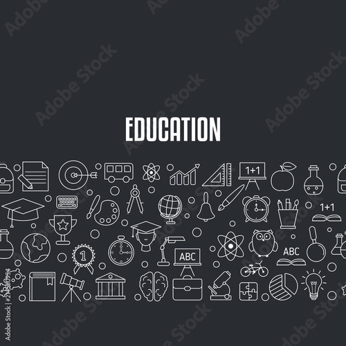 Education design concept.