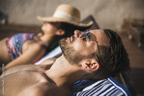 Foto A couple on vacation