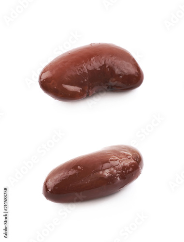 Single kidney bean isolated