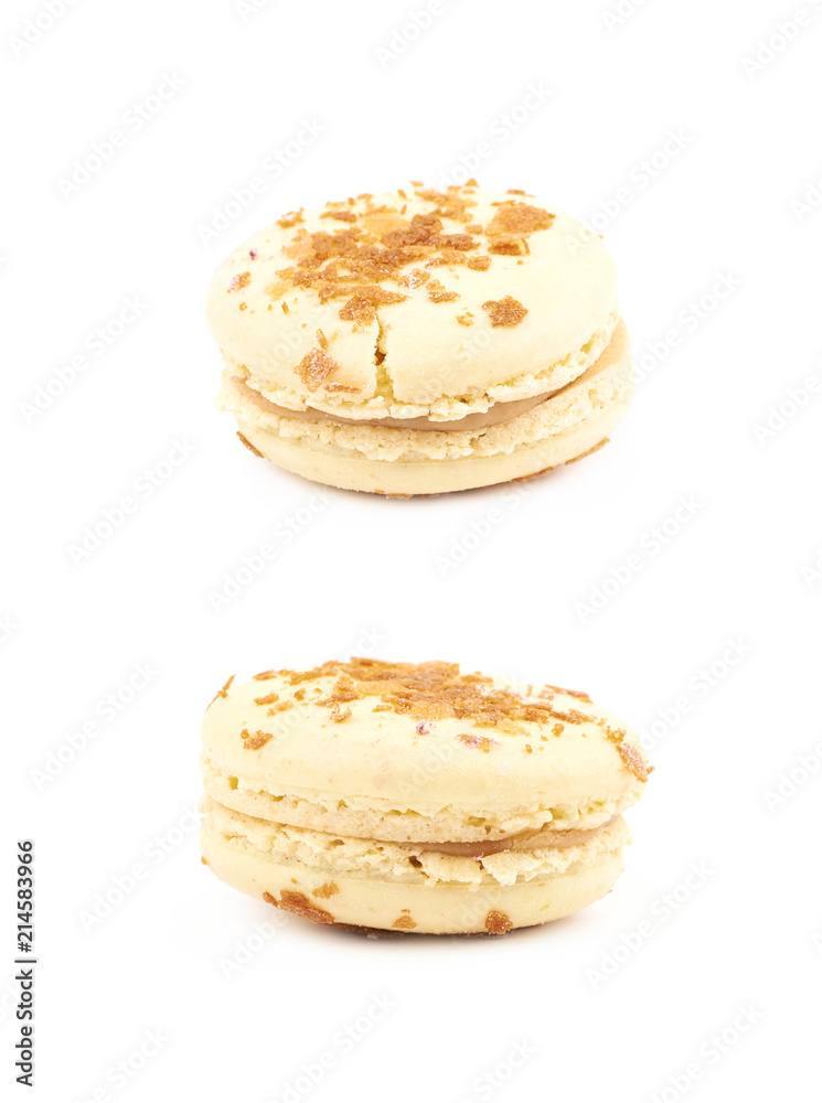 Sweet macaroon confection isolated Sweet macaroon confection isolated