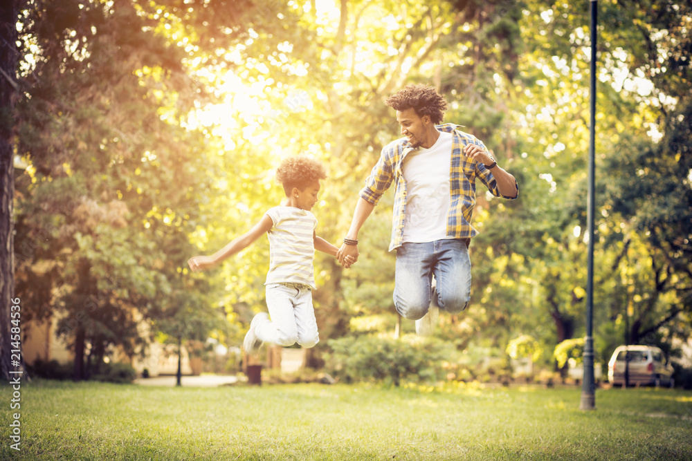 Obraz premium Jump and fun.