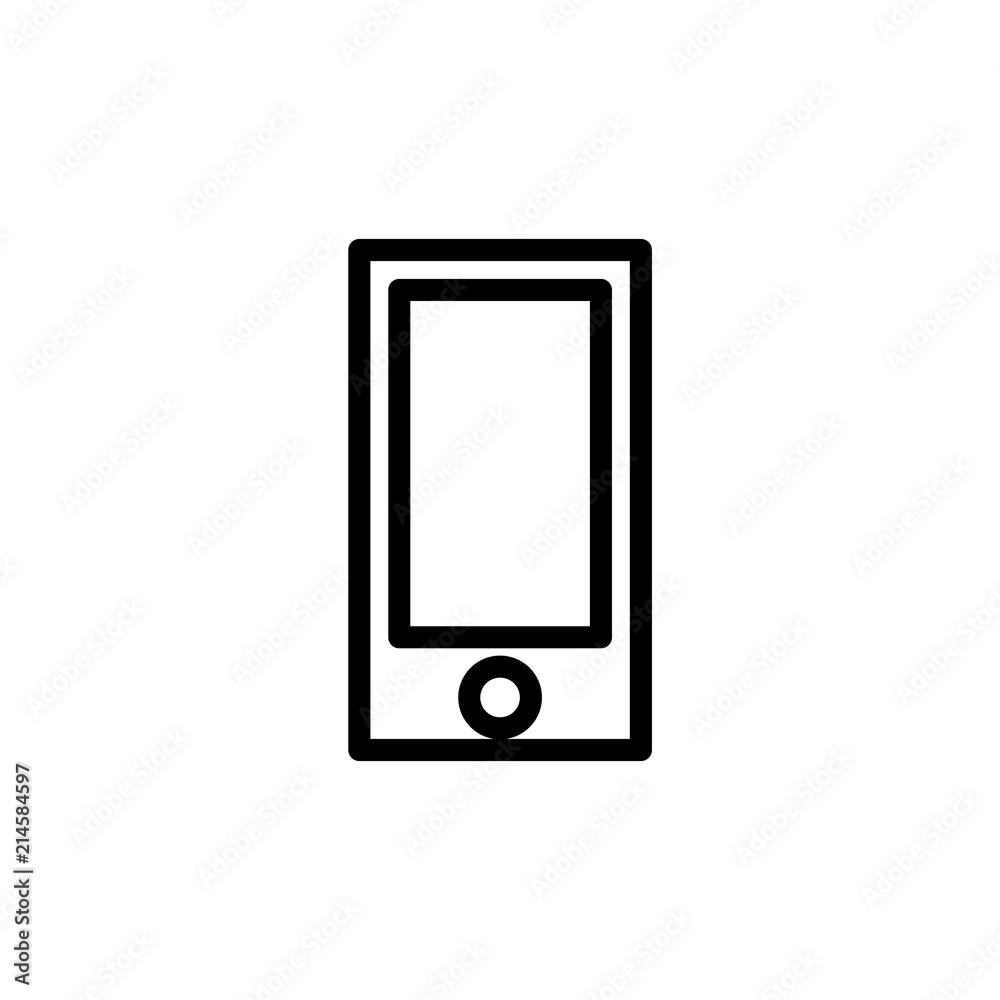 Smartphone icon flat style smartphone vector illustration. Smart phone sign for web design Smartphone icon flat style smartphone vector illustration. Smart phone sign for web design