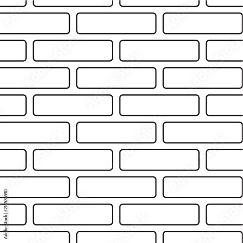 pattern with masonry black lines
