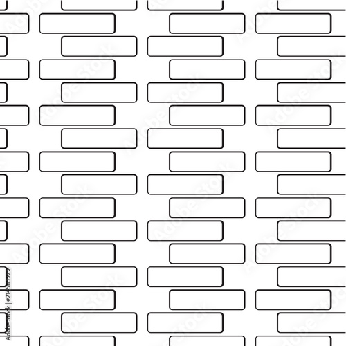 pattern with masonry black lines