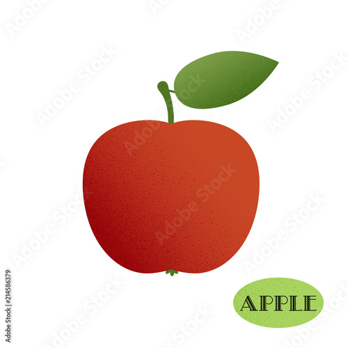 Vector summer fruits.