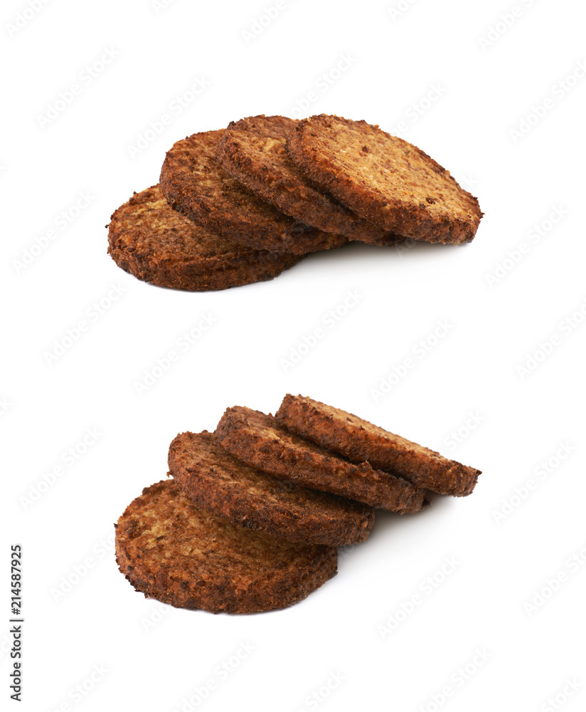 Vegan carrot schnitzel isolated Vegan carrot schnitzel isolated