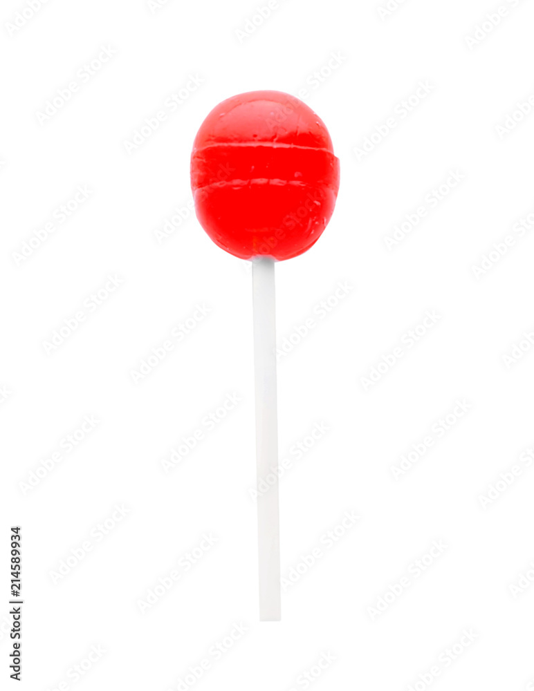 Colorful lollipop on white background Colorful lollipop on white background