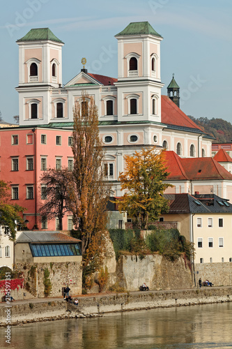 Last warm autumn days in Passau, Germany