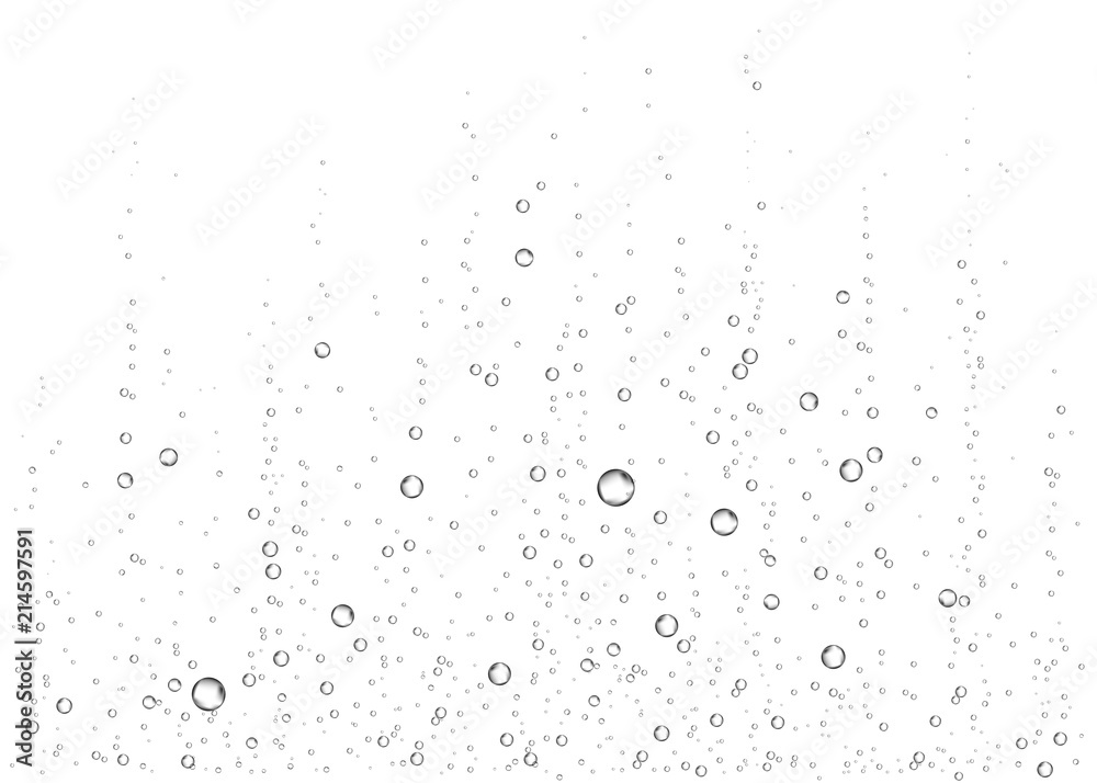 Underwater fizzing air, water or oxygen bubbles. Underwater fizzing air, water or oxygen bubbles.