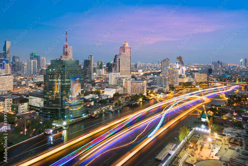 ChaoPhraya River Scape, Bangkok Thailand ChaoPhraya River Scape, Bangkok Thailand