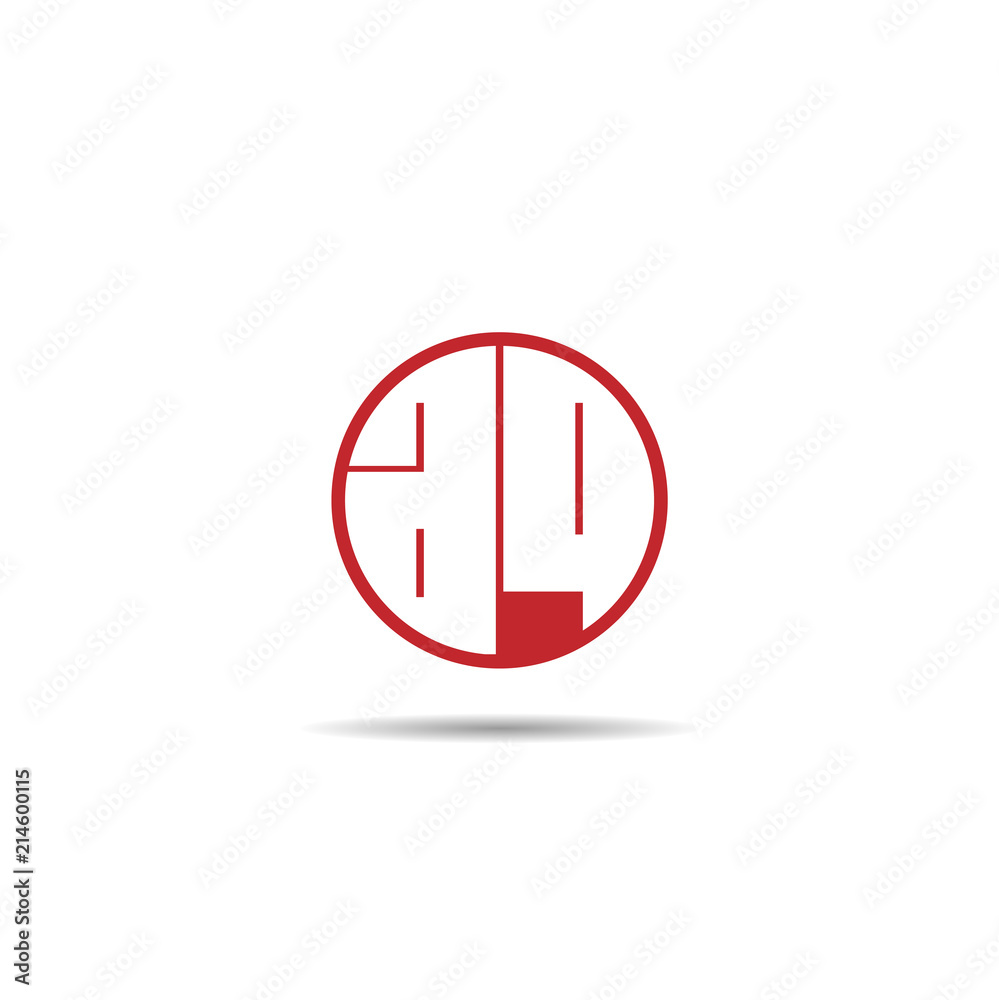 Initial Letter AQ Logo Template Design Initial Letter AQ Logo Template Design