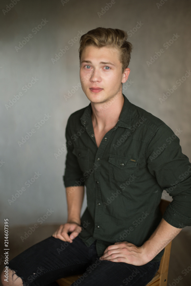 Fototapeta premium Potrrait of Man