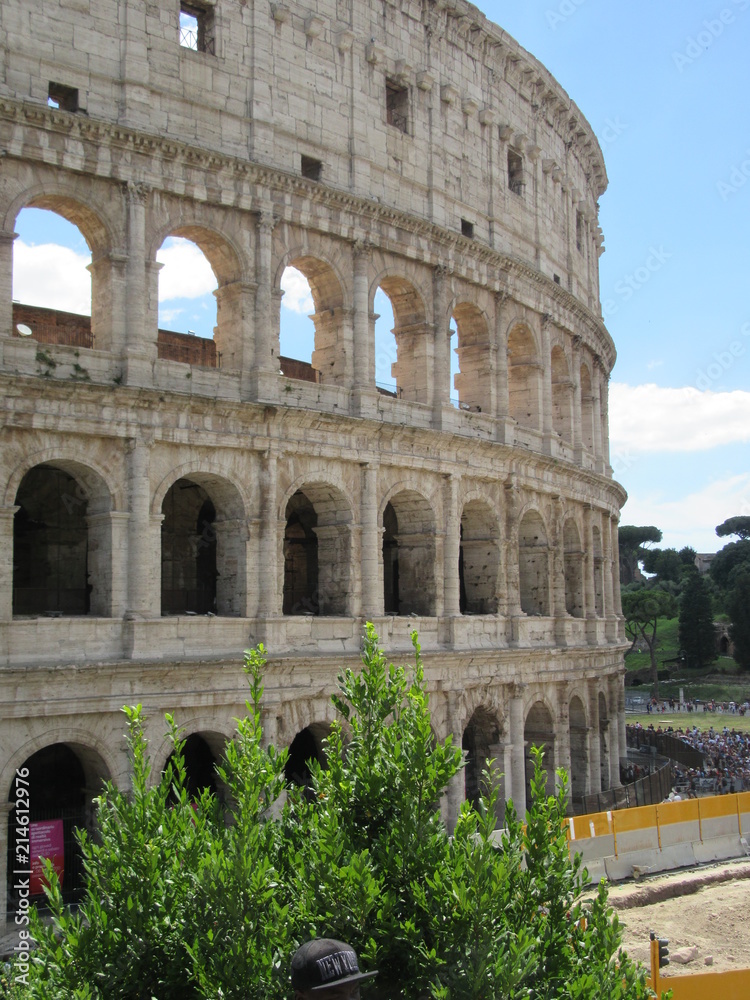 Roman colosseum, Italy
