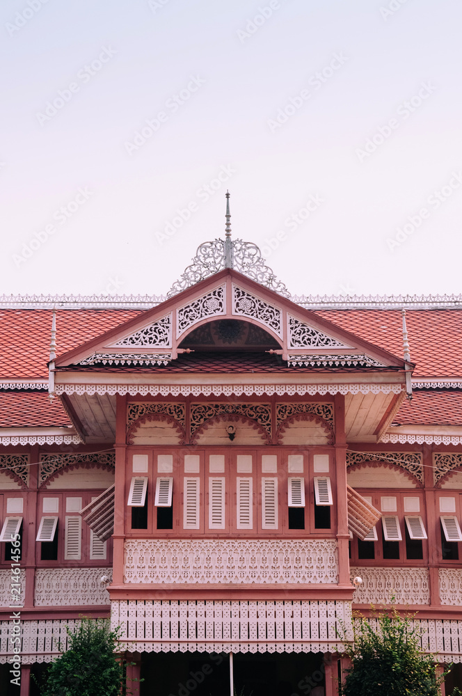 Old classic teak wood house - Baan or Ban Wongburi - Phrae, Thailand Old classic teak wood house - Baan or Ban Wongburi - Phrae, Thailand