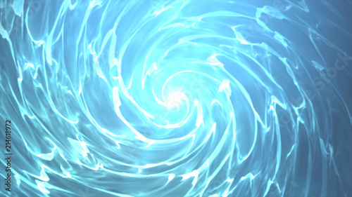 Whirl blue color background abstract. Close up views.
